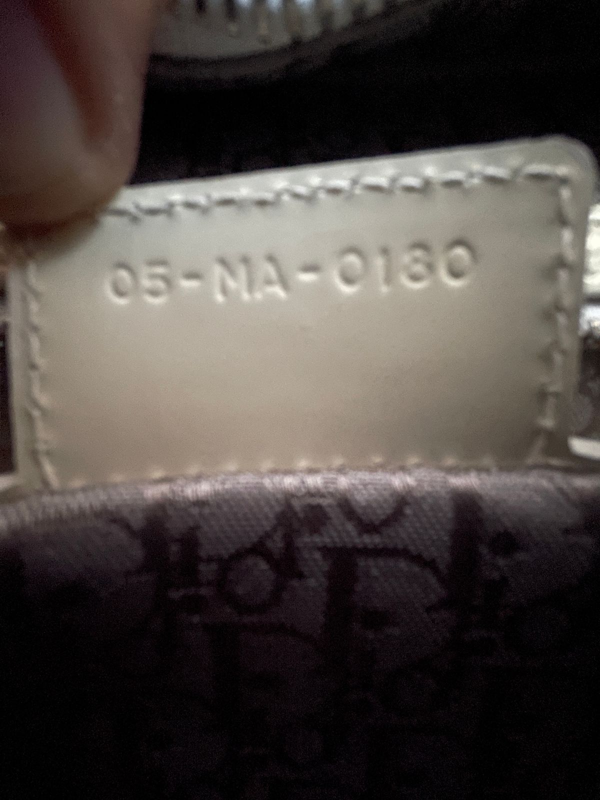 Large Lady Dior Tote – Patent Cannage Leather in Cream