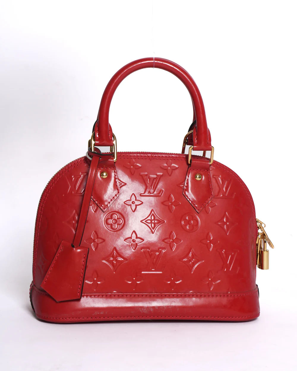 Louis Vuitton Alma BB leather handbag