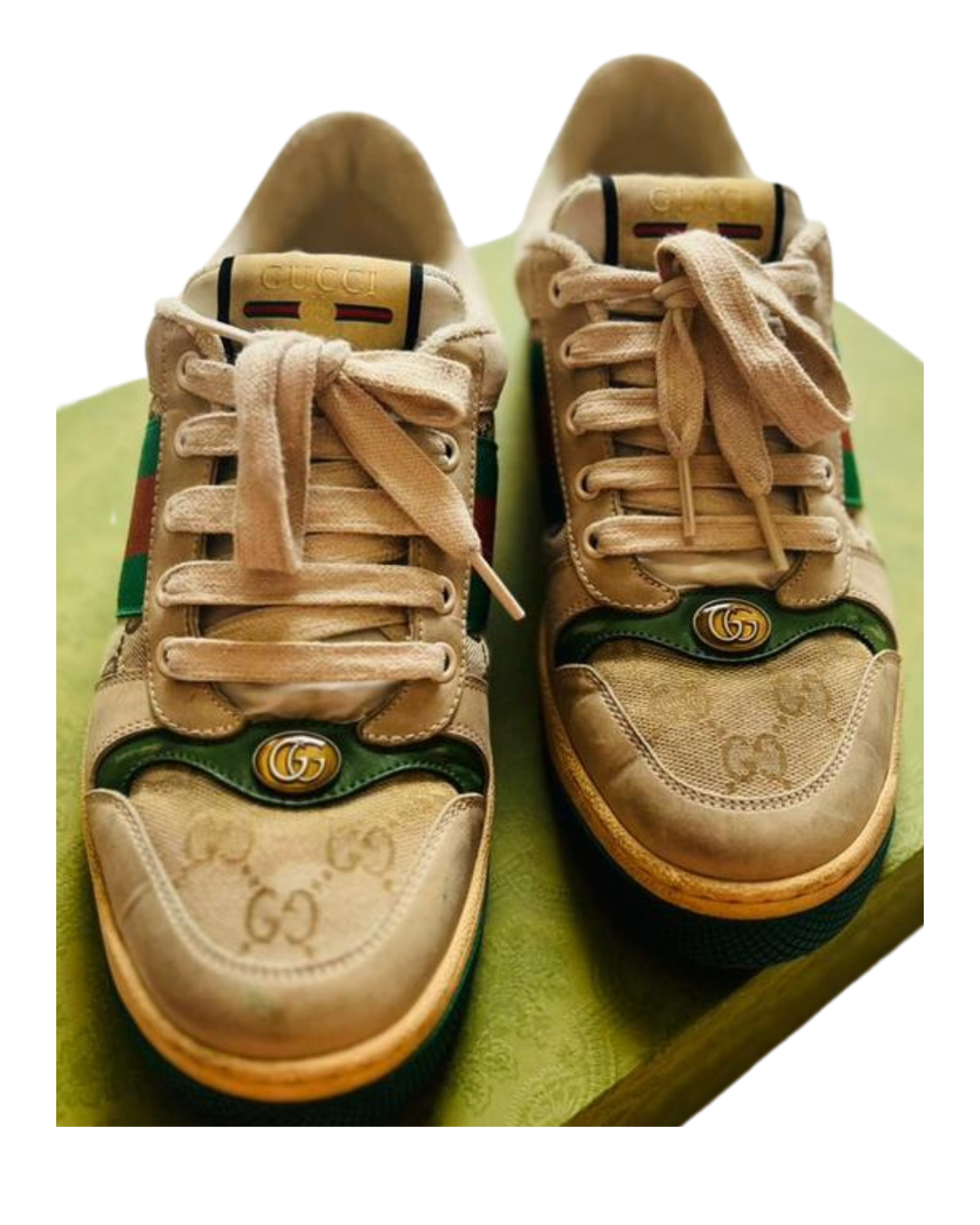 Gucci Screener leather trainers Size 38