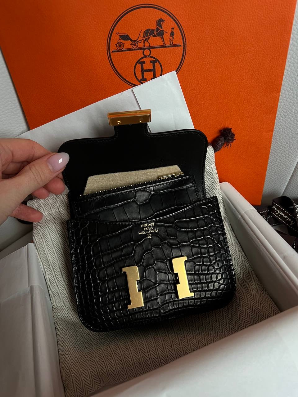 Hermès Constance Slim Wallet