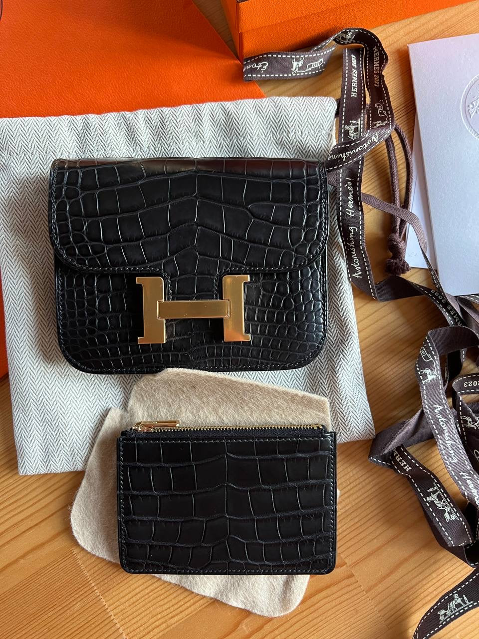 Hermès Constance Slim Wallet