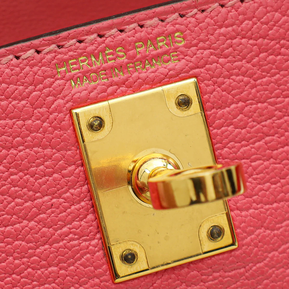 Hermès Mini Kelly II in Rose Azalée Epsom Leather