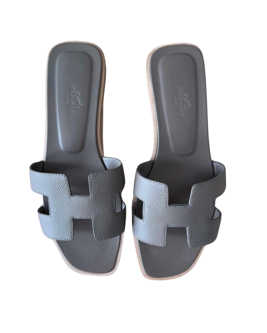 Hermès Oran Sandals Etoupe