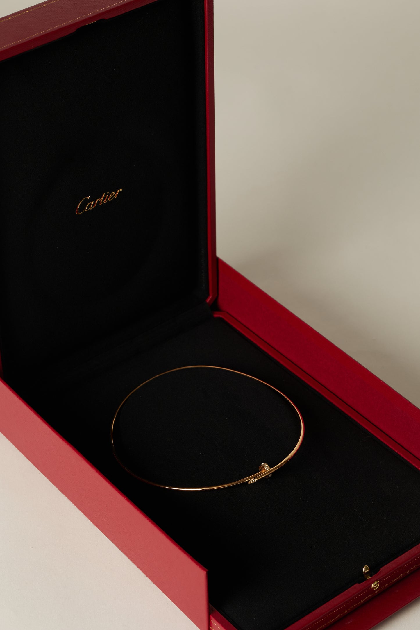 Cartier Juste un Clou Necklace in Yellow Gold with Diamonds