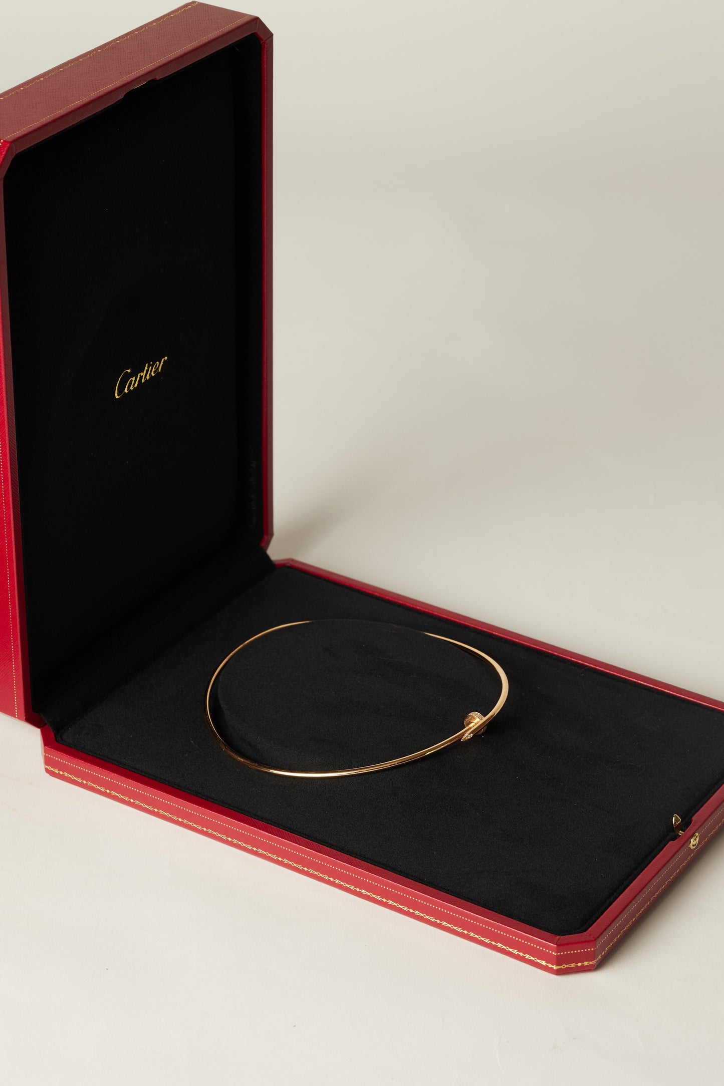 Cartier Juste un Clou Necklace in Yellow Gold with Diamonds