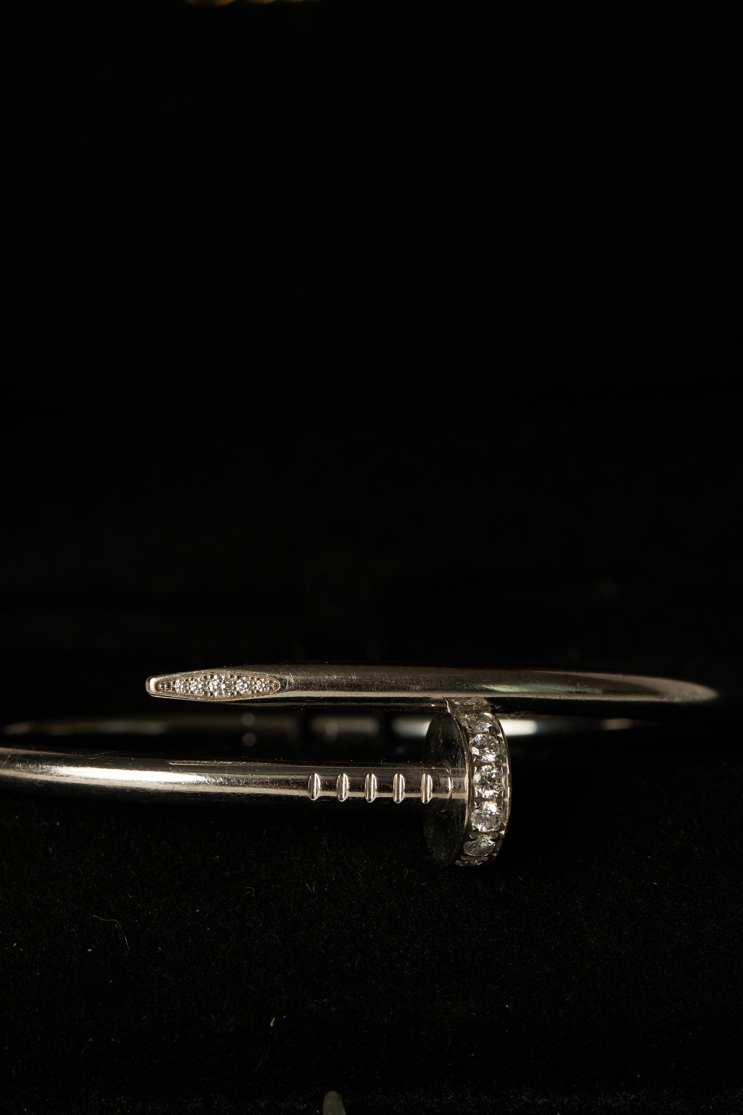 Cartier Juste un Clou Bracelet in White Gold with Diamonds