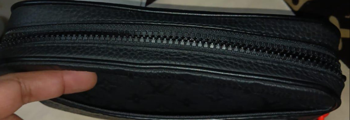 Louis Vuitton Volga men's bum bag Black