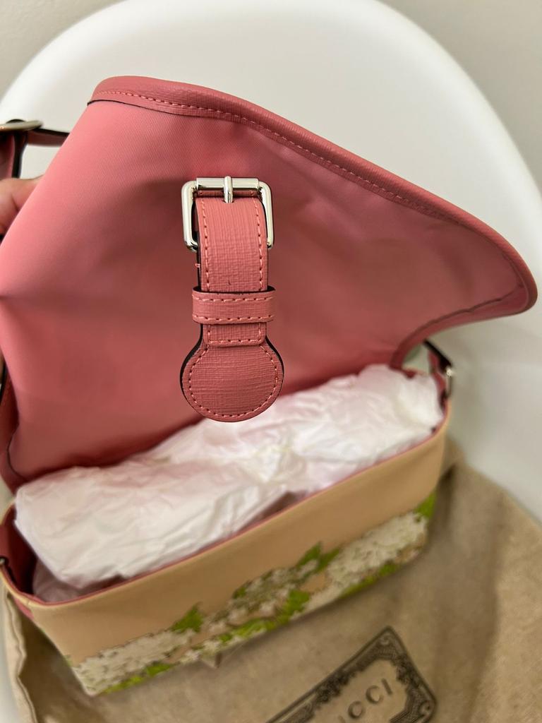 Gucci Red Kids Strawberry Fairy cross-body bag