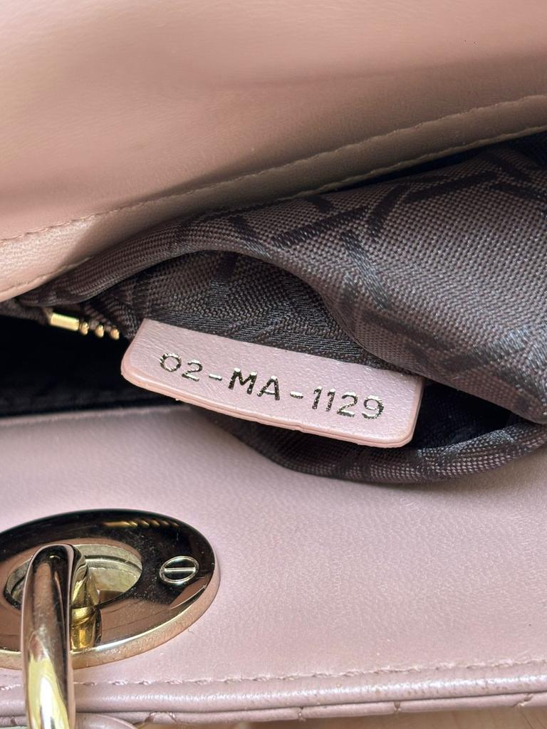 Dior Small Lady Dior Bag – Baby Pink Cannage Leather