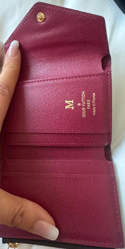 Louis Vuitton Zoé leather wallet