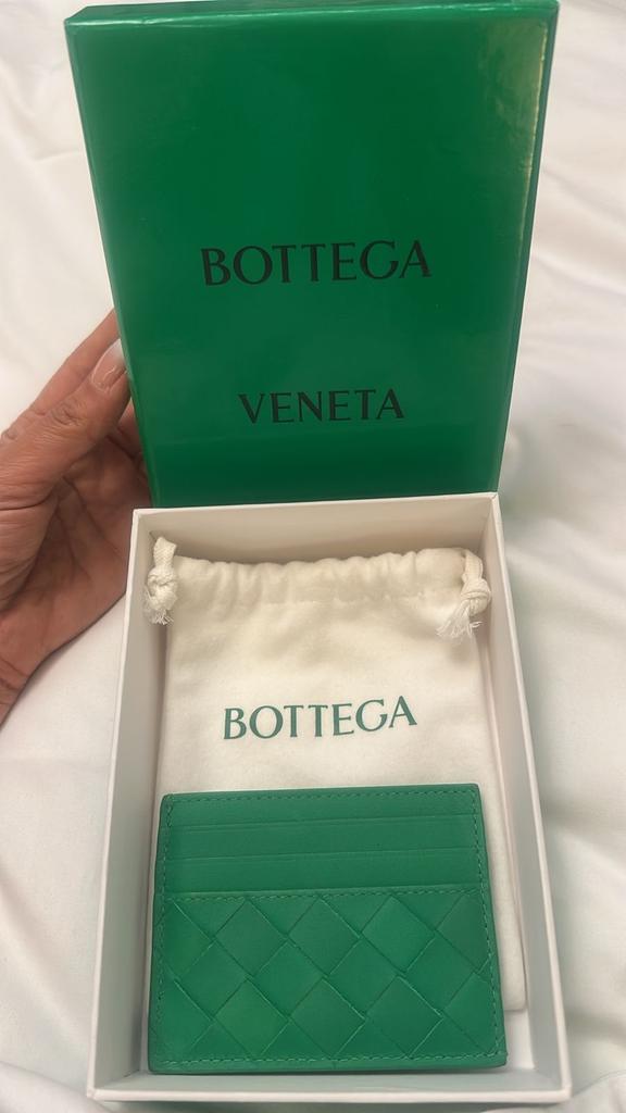 Bottega Veneta Nappa Intrecciato Card Holder