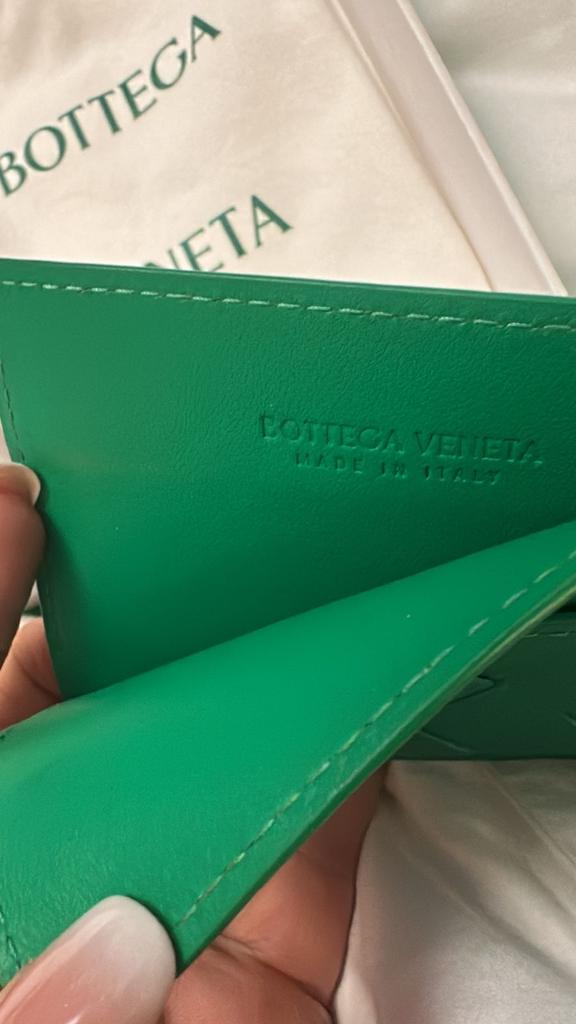 Bottega Veneta Nappa Intrecciato Card Holder