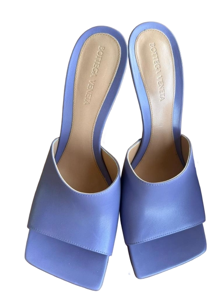 Bottega Veneta Lilac Stretch Heeled Mule 39,5