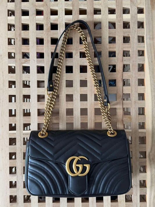 Gucci GG Marmont Matelassé Shoulder Bag