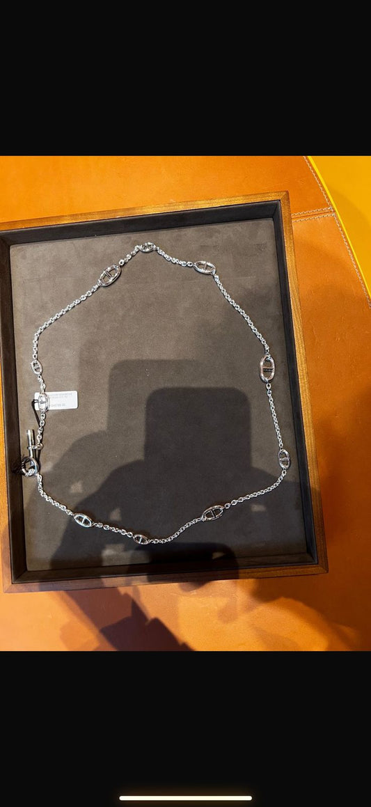 Hermès Farandole Necklace in Sterling Silver