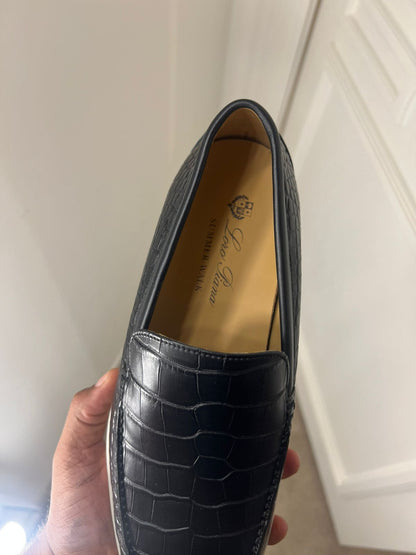 Loro Piana Summer Walk Moccasin - Alligator Leather