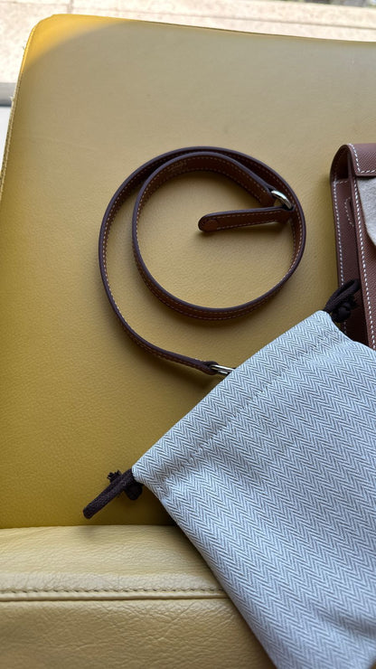 Hermès Kelly Elan 37 in Gold Epsom Leather