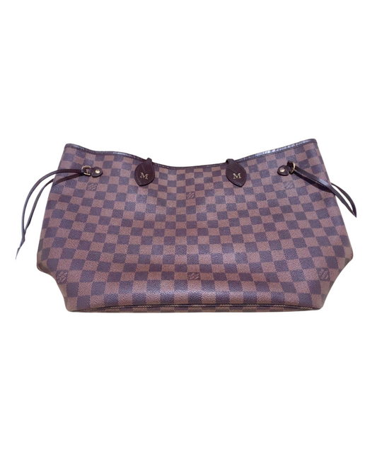 Louis Vuitton Damier Ebene Canvas Neverfull MM Bag