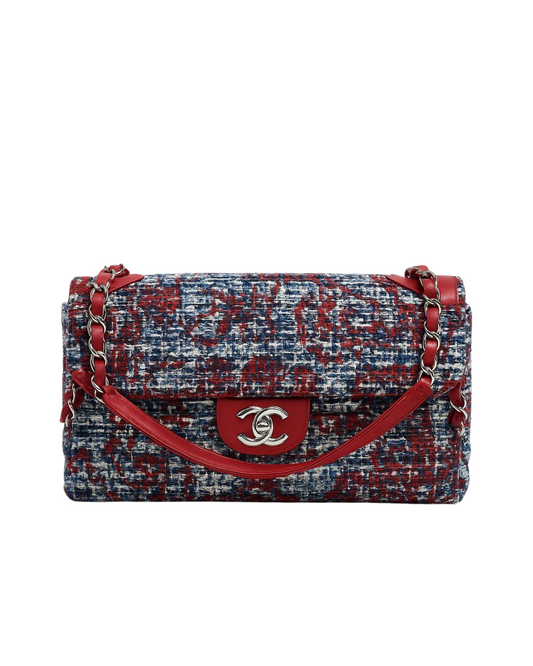 Chanel Multicolor Tweed CC Shoulder Bag