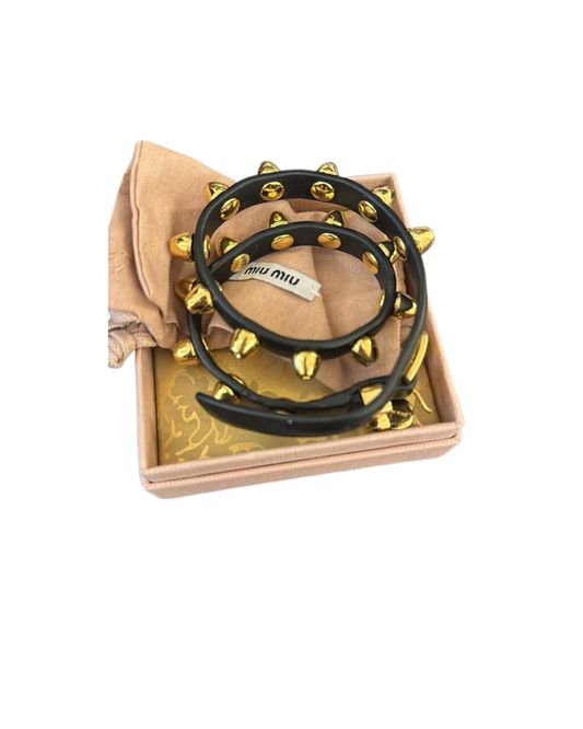 Miu Miu Patent leather bracelet