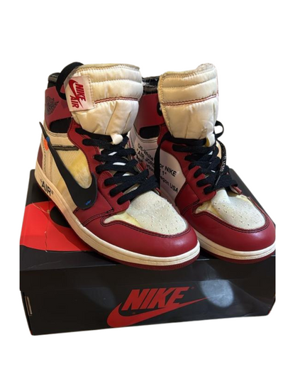 Off-White x Air Jordan 1 Chicago shoes Size US 11