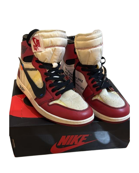 Off-White x Air Jordan 1 Chicago shoes Size US 11