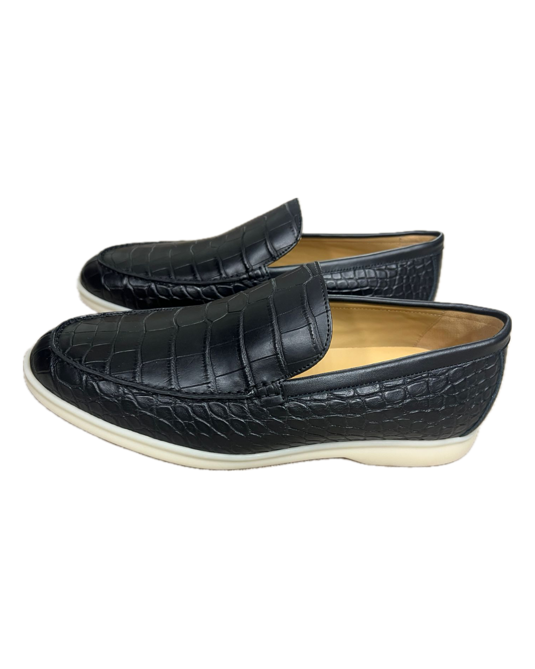 Loro Piana Summer Walk Moccasin - Alligator Leather