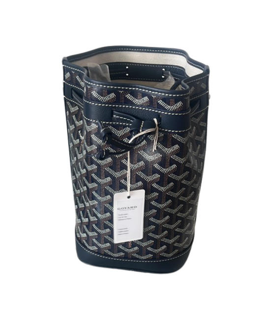 Goyard Petit Flot Bucket Bag – Navy Goyardine Canvas
