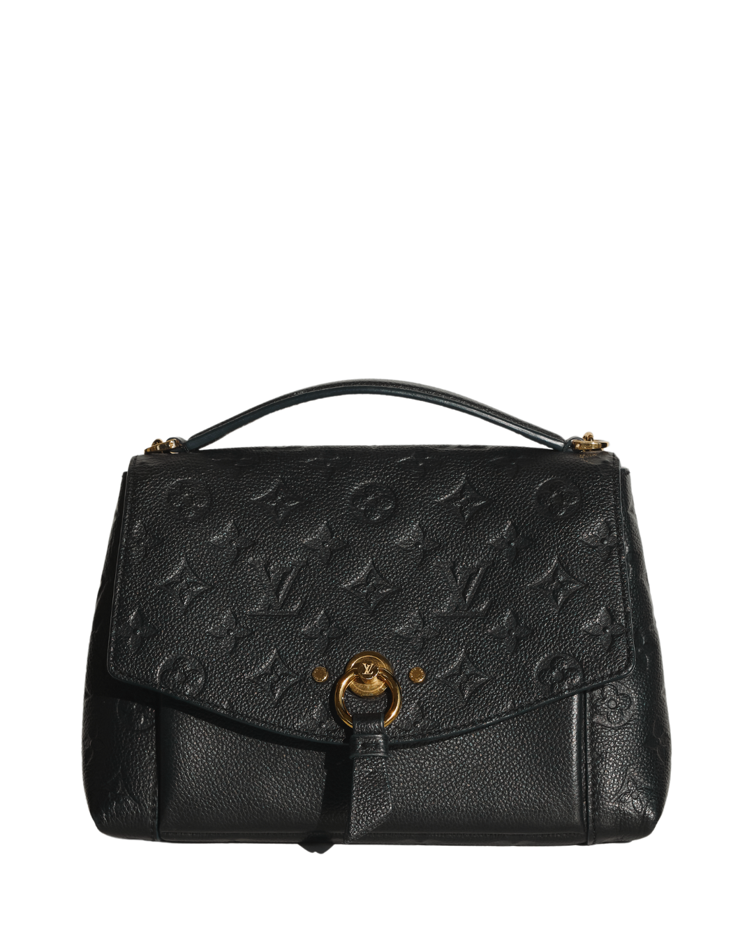 Louis Vuitton Blanche BB Shoulder Bag in Black Monogram Empreinte Leather