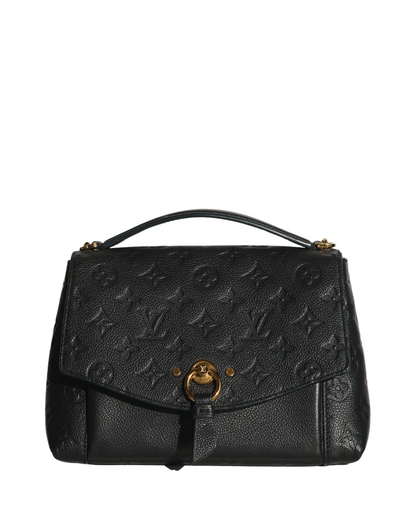 Louis Vuitton Blanche BB Shoulder Bag in Black Monogram Empreinte Leather
