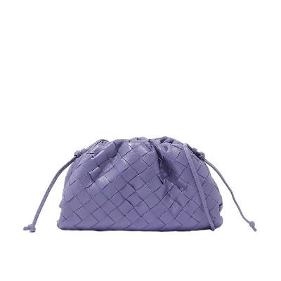 Bottega Veneta Lilac Intrecciato Pouch 20