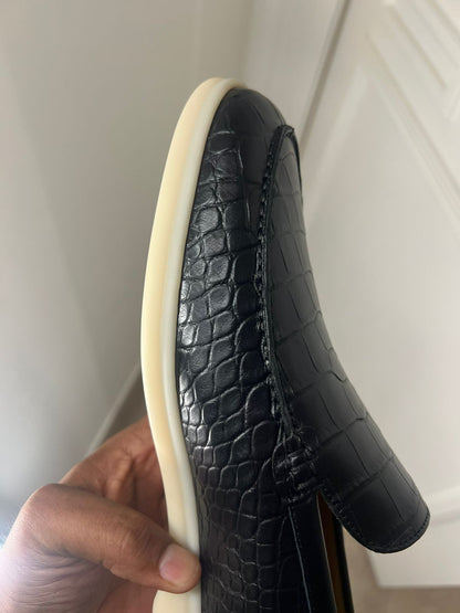 Loro Piana Summer Walk Moccasin - Alligator Leather