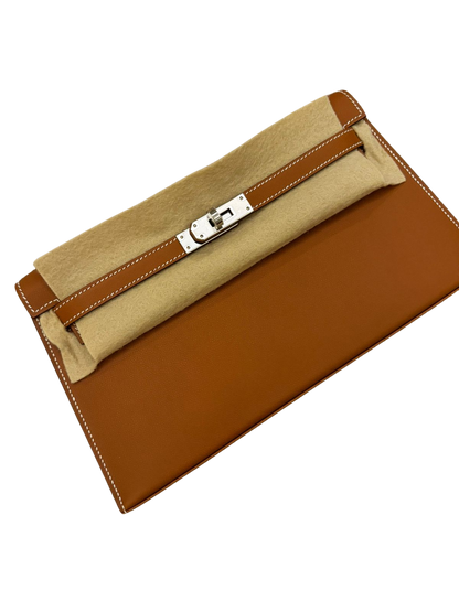 Hermès Kelly Elan 37 in Gold Epsom Leather