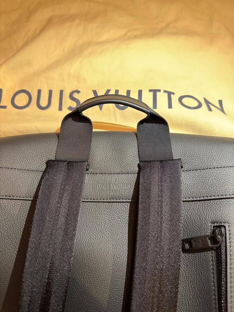 Louis Vuitton Fastline Backpack – Black Leather