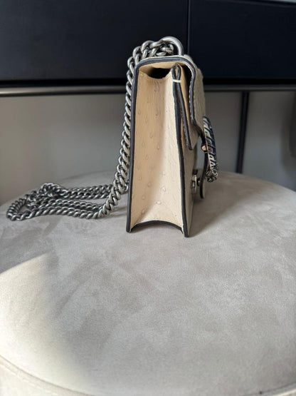 Gucci Dionysus bag in ostrich leather