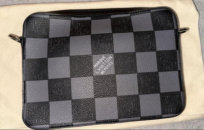 LV Trio Messenger Damier canvas for man, limited edition collection 2021-2022 (micro chip)
