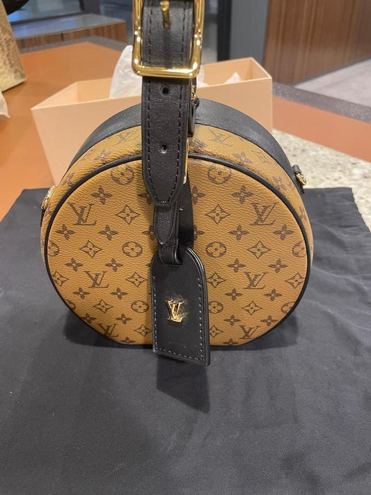 Louis Vuitton Petite Boîte Chapeau Monogram Canvas Bag