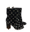 Louis Vuitton Silhouette velvet ankle boots Size 41