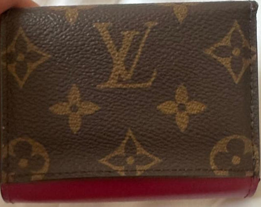 Louis Vuitton Zoé leather wallet