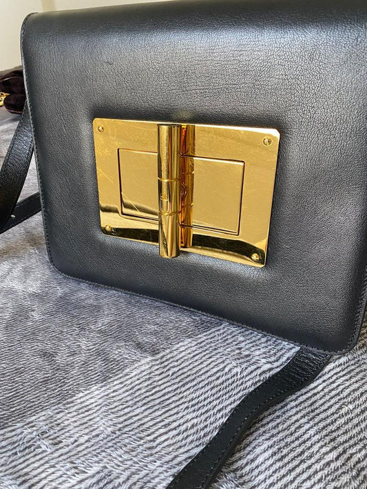 Tom Ford Natalia leather handbag