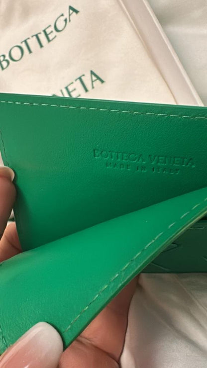 Bottega Veneta Nappa Intrecciato Card Holder