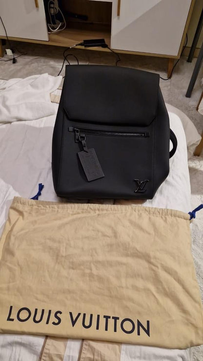 Louis Vuitton Fastline Backpack – Black Leather