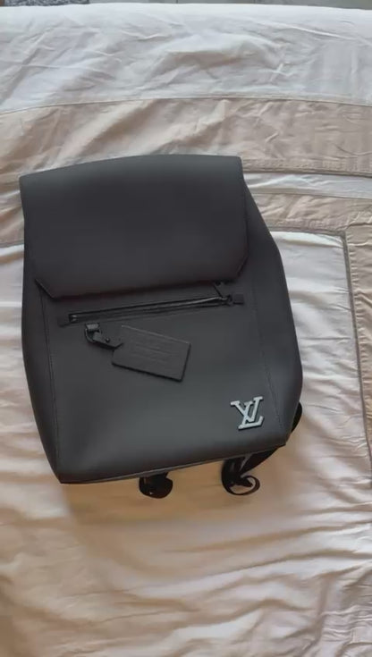 Louis Vuitton Fastline Backpack – Black Leather